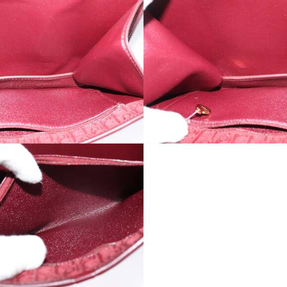 DIOR Trotter Canvas Shoulder Bag Red - Picture 12 of 12